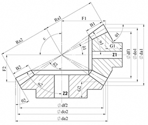 Düz Helis Konik Dişli Hesaplama
